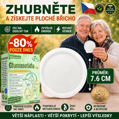 🌴Registrirano pri JAZMP in GMP certificirano👩‍⚕️🎁 𝐆𝐞𝑒𝐿𝑒𝐦𝐨𝐧® 𝐆𝐥𝐮𝐦𝐚𝐬𝐞𝐭𝐢𝐝𝐞 8 v 1 Hujševalni in zdravju namenjen nano obliž z mikroiglicami 🇸🇮 (Samo enkrat na dan, vidne spremembe že v 7 dneh) ✅