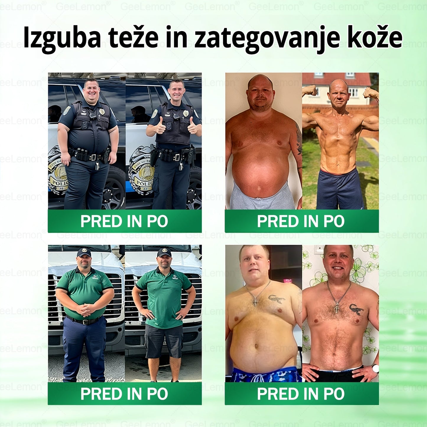 🌴Registrirano pri JAZMP in GMP certificirano👩‍⚕️🎁 𝐆𝐞𝑒𝐿𝑒𝐦𝐨𝐧® 𝐆𝐥𝐮𝐦𝐚𝐬𝐞𝐭𝐢𝐝𝐞 8 v 1 Hujševalni in zdravju namenjen nano obliž z mikroiglicami 🇸🇮 (Samo enkrat na dan, vidne spremembe že v 7 dneh) ✅