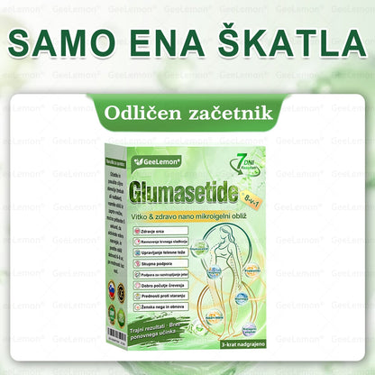 🌴Registrirano pri JAZMP in GMP certificirano👩‍⚕️🎁 𝐆𝐞𝑒𝐿𝑒𝐦𝐨𝐧® 𝐆𝐥𝐮𝐦𝐚𝐬𝐞𝐭𝐢𝐝𝐞 8 v 1 Hujševalni in zdravju namenjen nano obliž z mikroiglicami 🇸🇮 (Samo enkrat na dan, vidne spremembe že v 7 dneh) ✅